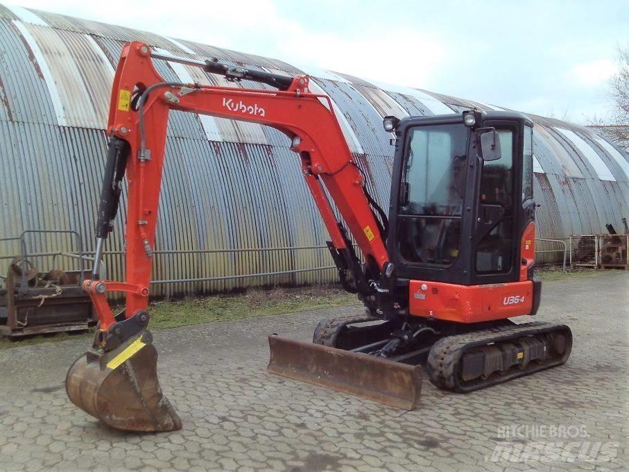 Kubota U 36-4 Mini bagri <7t