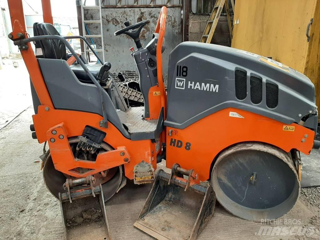 Hamm HD 8 VV Dvojni valjarji