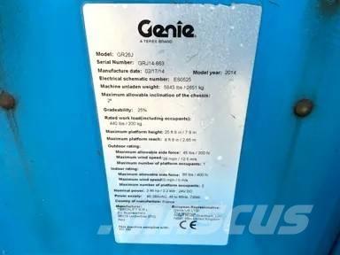 Genie GR 26 J Vertikalna dvigala