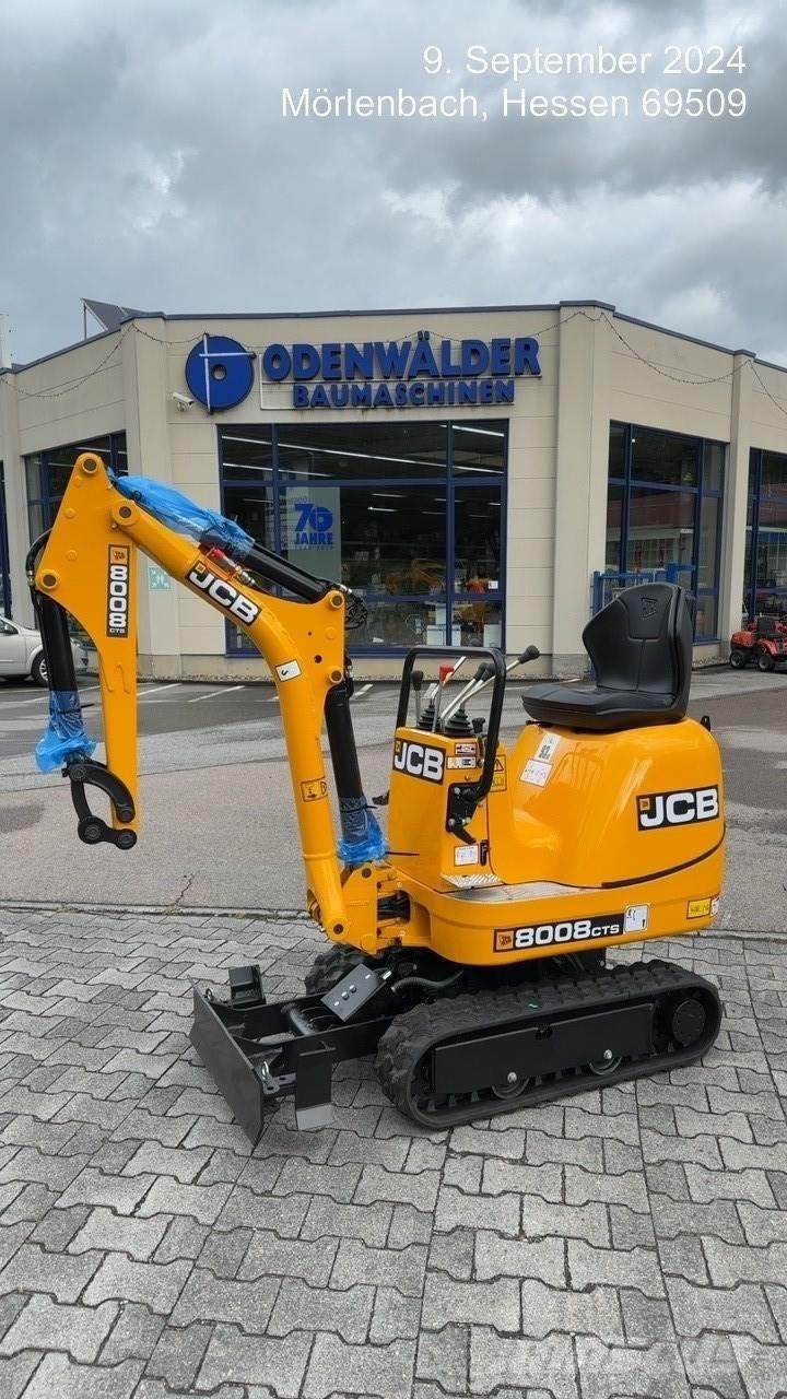 JCB 8008CTS Mini bagri <7t