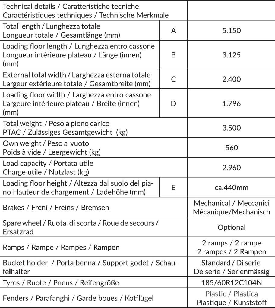 CLM ALUMINIUM FLY 35 Avto prikolice
