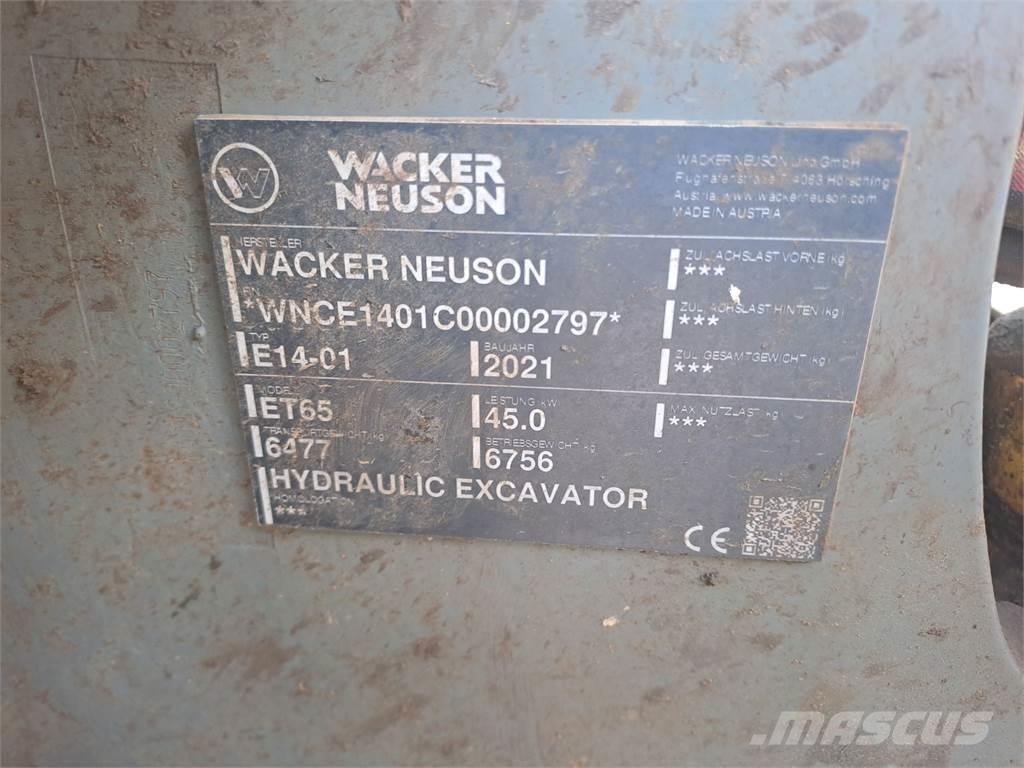 Wacker Neuson ET65 Bagri goseničarji