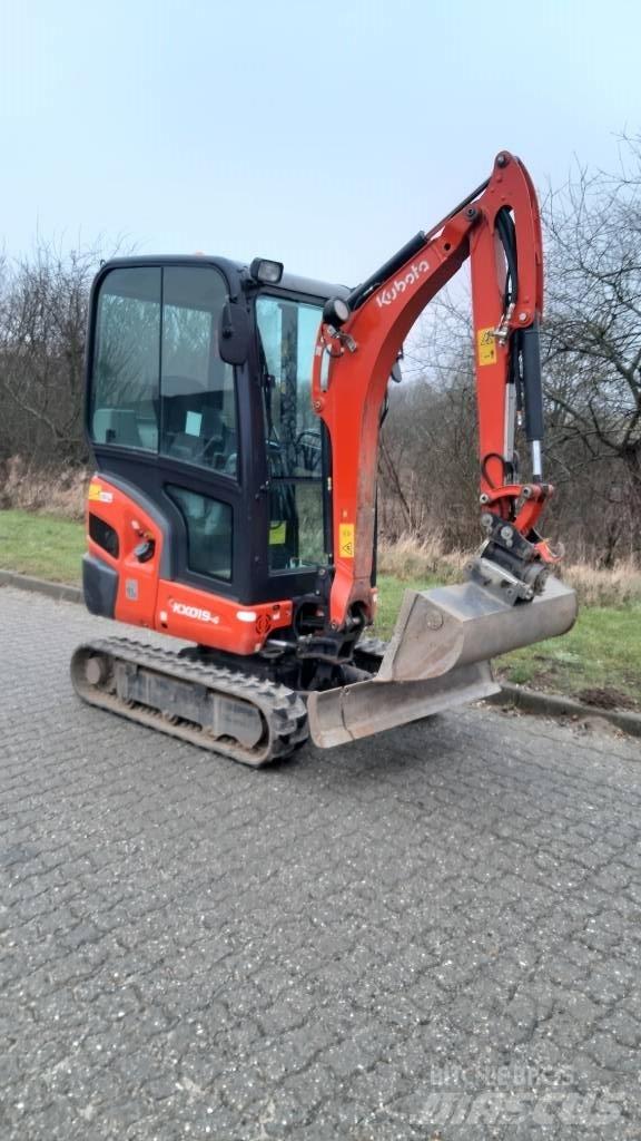 Kubota KX019-4 Mini bagri <7t