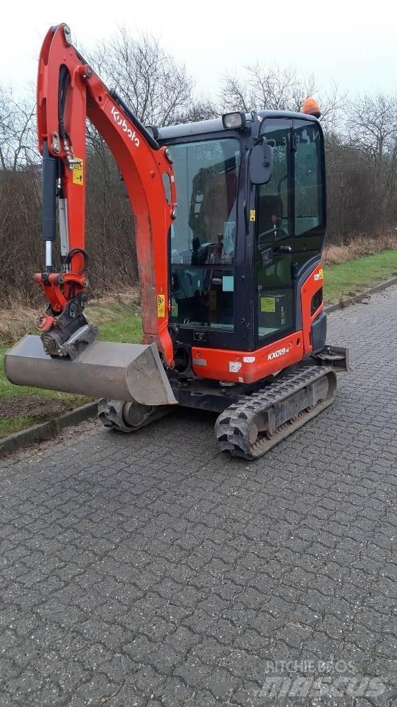 Kubota KX019-4 Mini bagri <7t