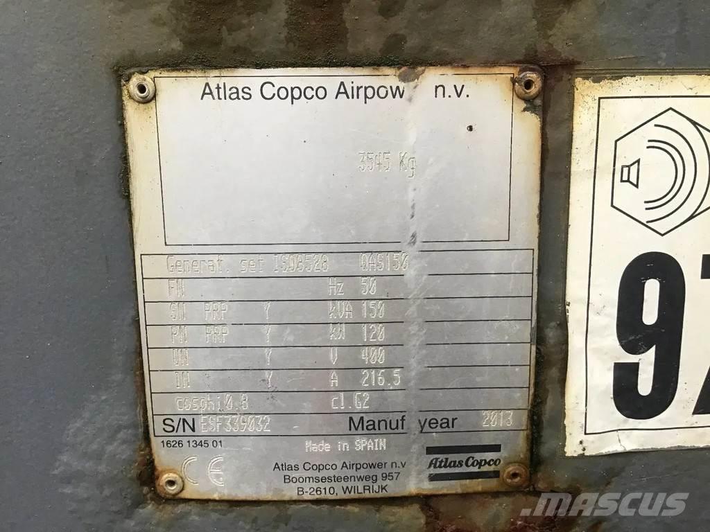 Atlas Copco QAS 150 Drugi agregati