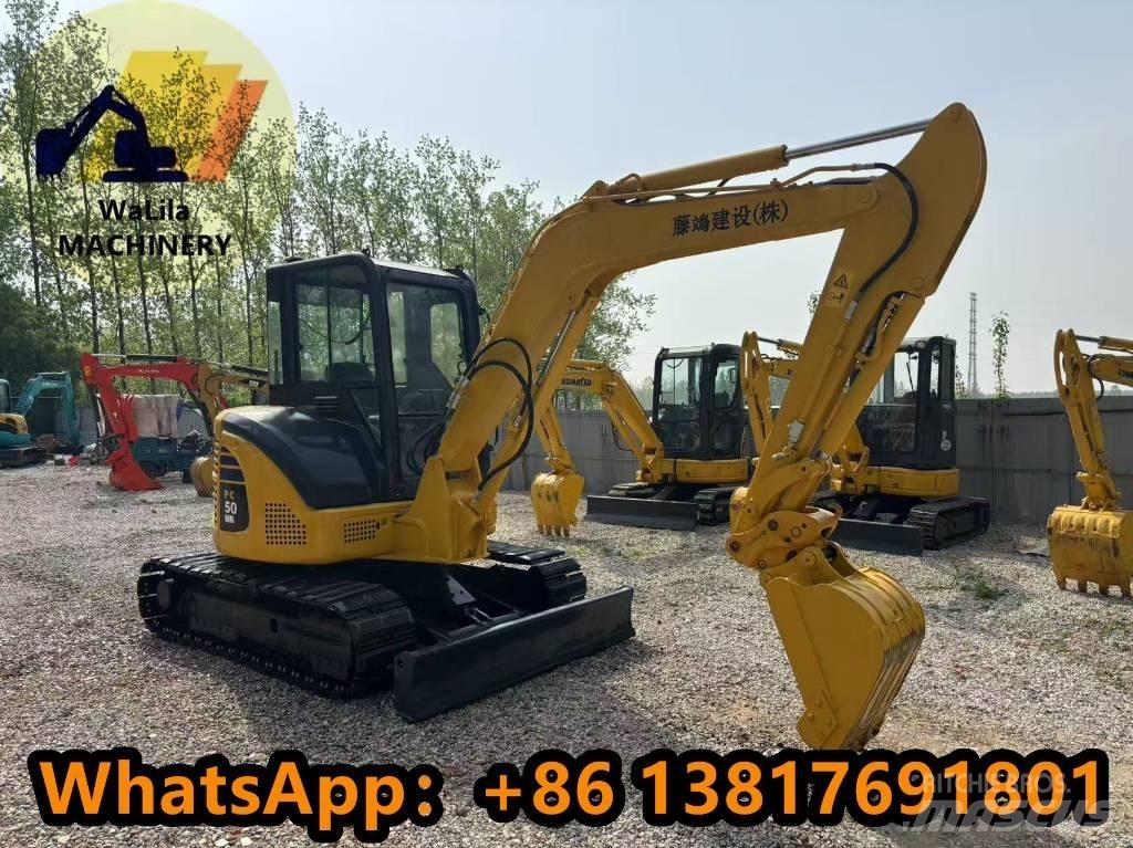 Komatsu PC 50 MR Mini bagri <7t