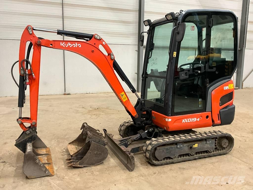 Kubota KX 019-4 Mini bagri <7t