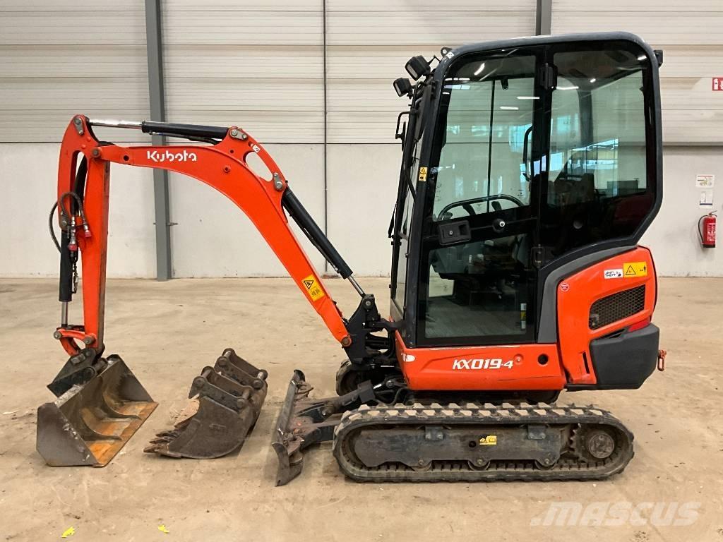 Kubota KX 019-4 Mini bagri <7t