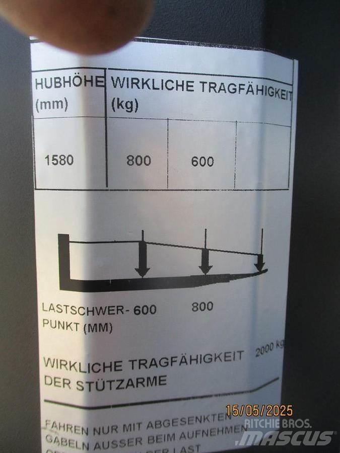 BT SWE 080L Ročni električni viličar