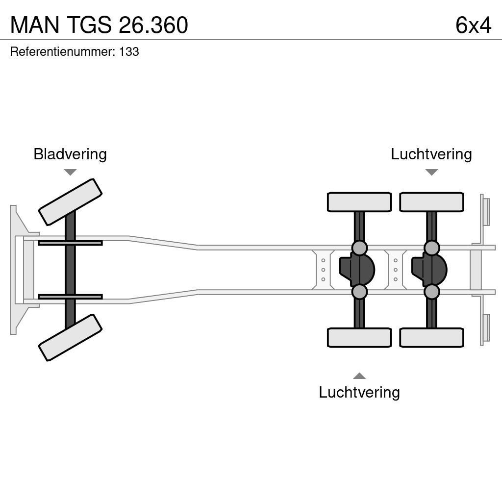 MAN TGS 26.360 Kotalni prekucni tovornjaki