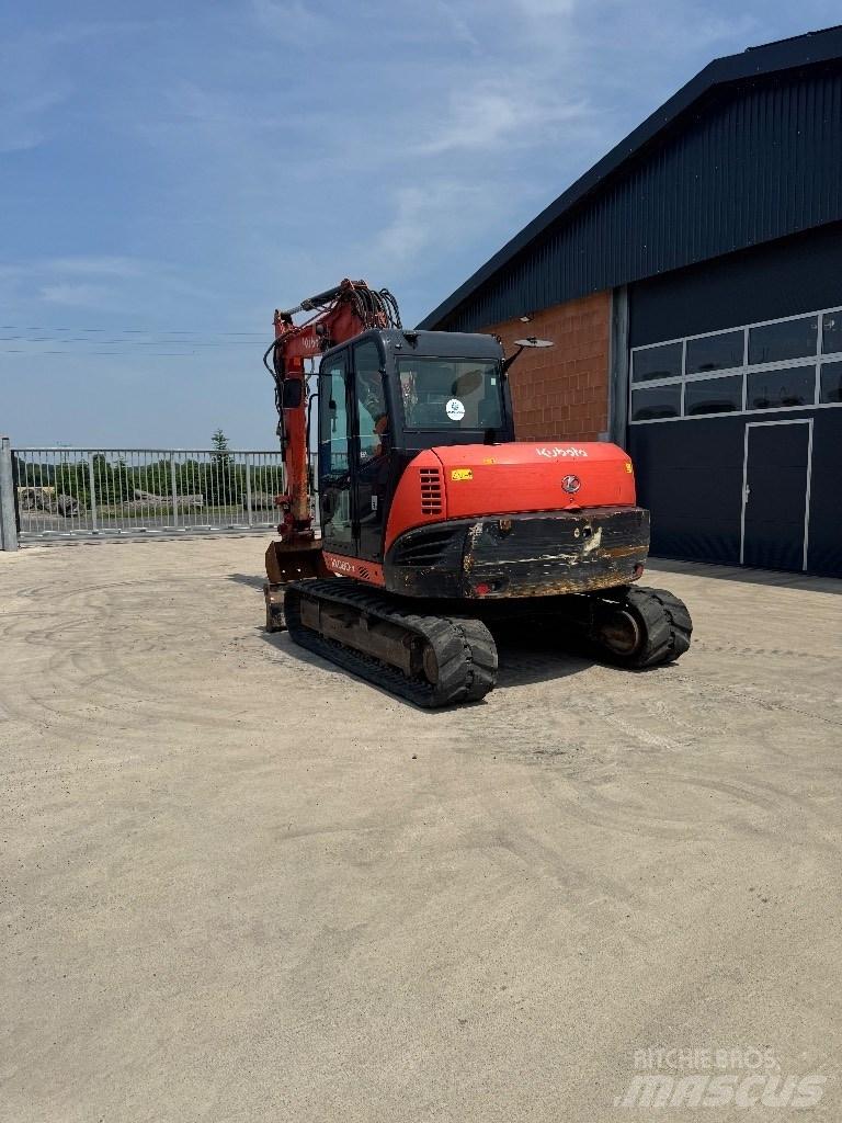 Kubota KX 080-4 Midi bagri 7t – 12t