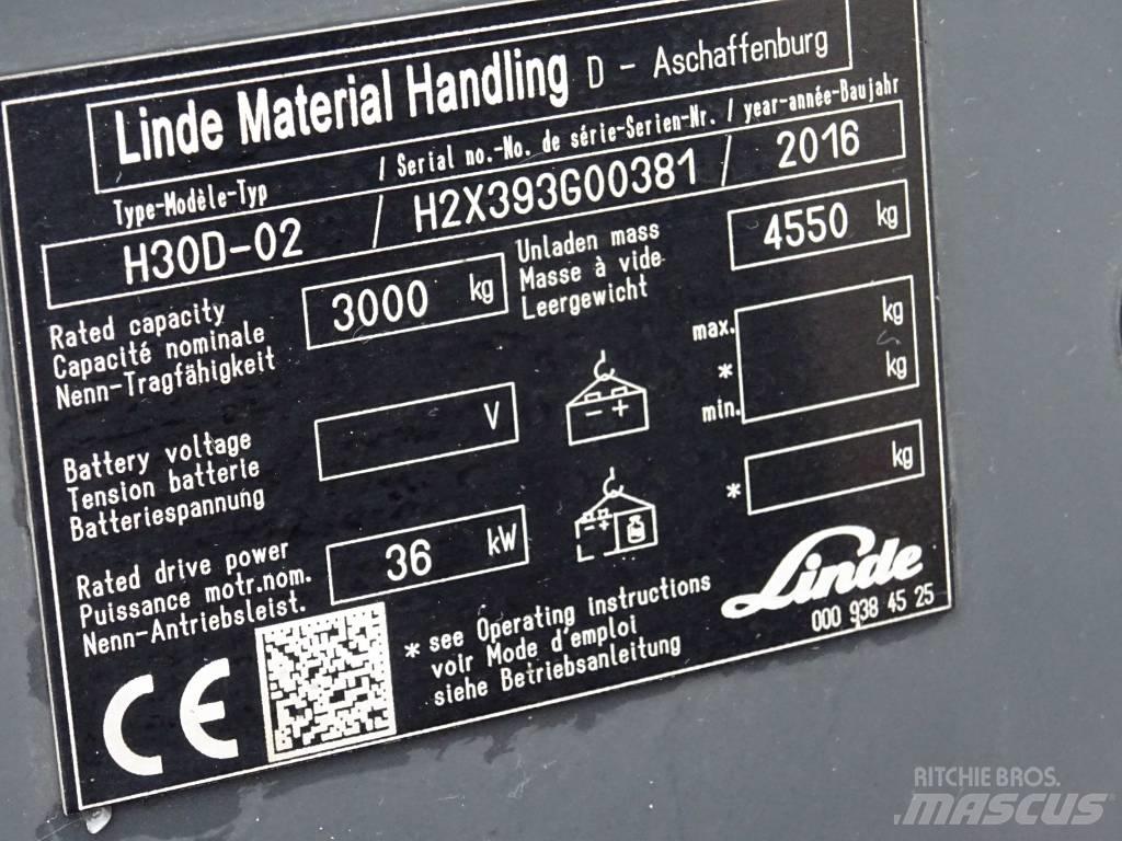 Linde H30D-02 Dizelski viličarji