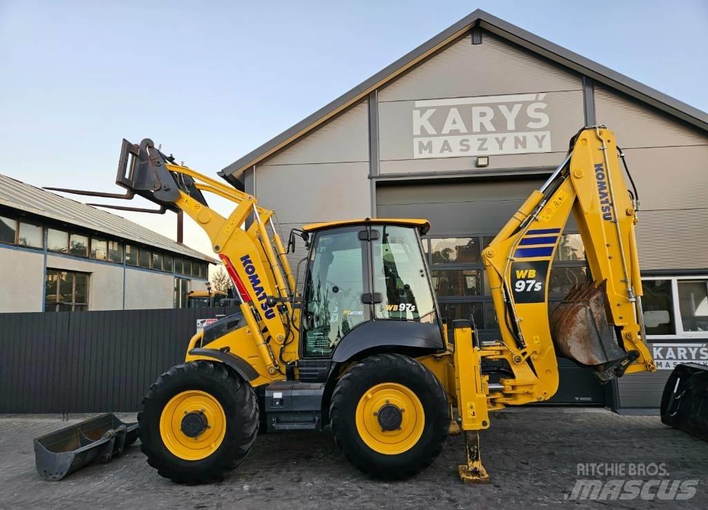 Komatsu WB 97 S-8 Rovokopači