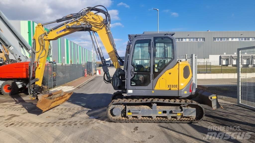 XCMG XE 80 E Midi bagri 7t – 12t