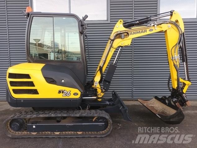 Yanmar SV 26 Mini bagri <7t