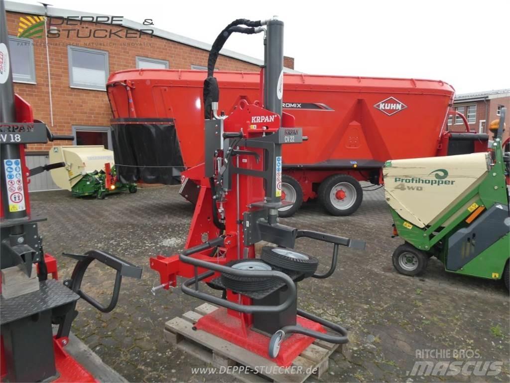 Krpan CV 22 E PRO Cepilniki, lesni drobilci, in žage