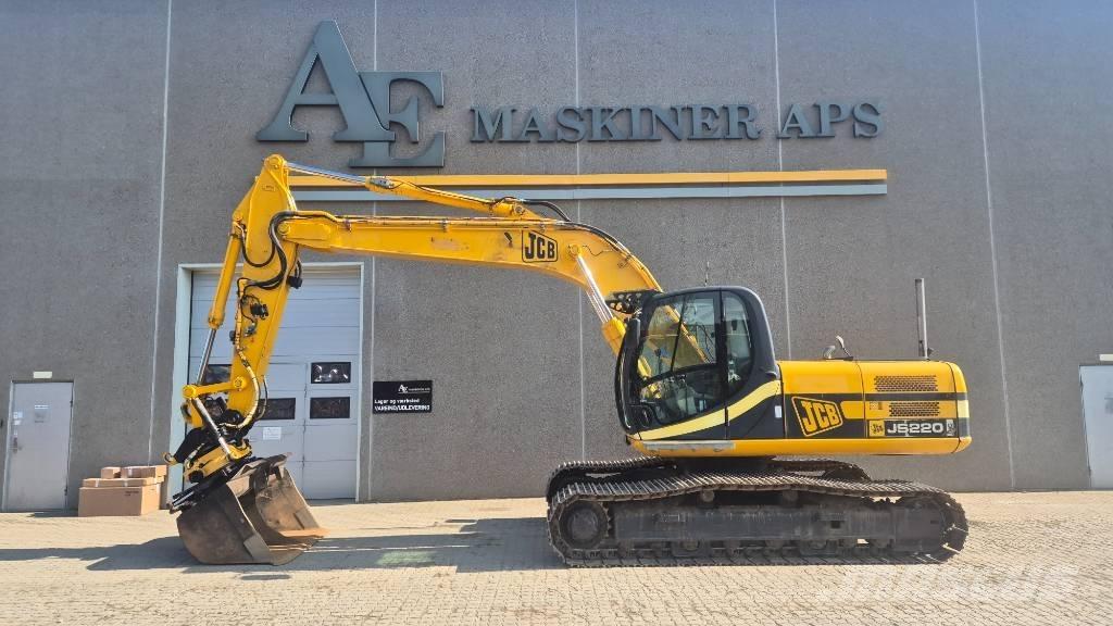 JCB JS 220 LC Bagri goseničarji