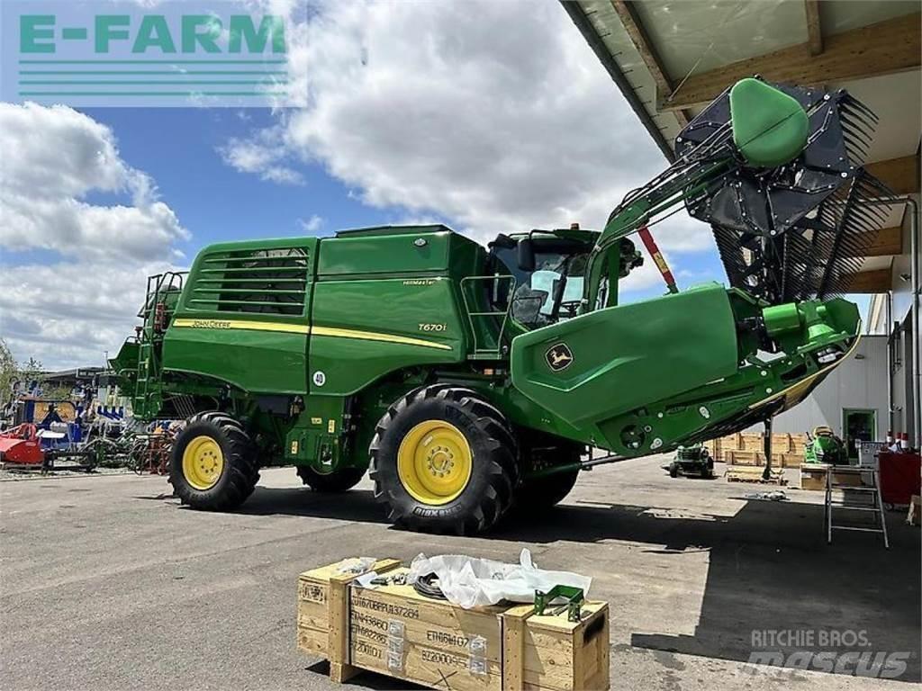 John Deere t670 hm Kombajni