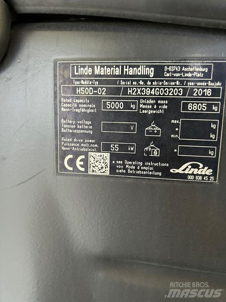 Linde H50D-02 EVO Dizelski viličarji