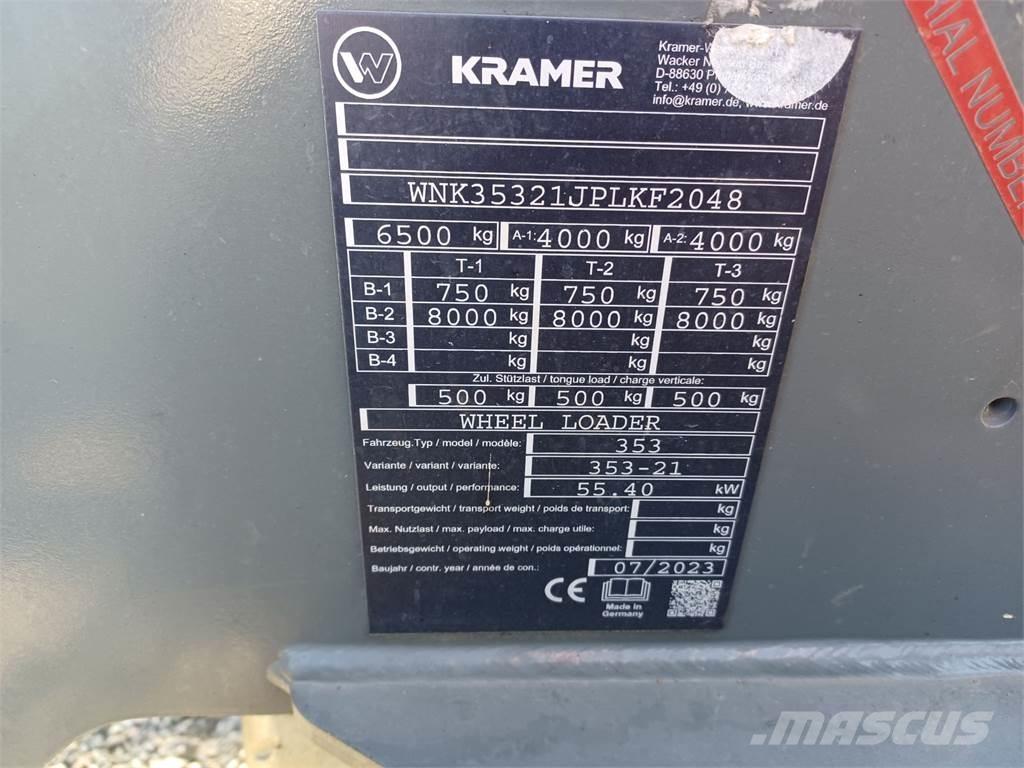 Kramer 5075L Kolesni nakladalci