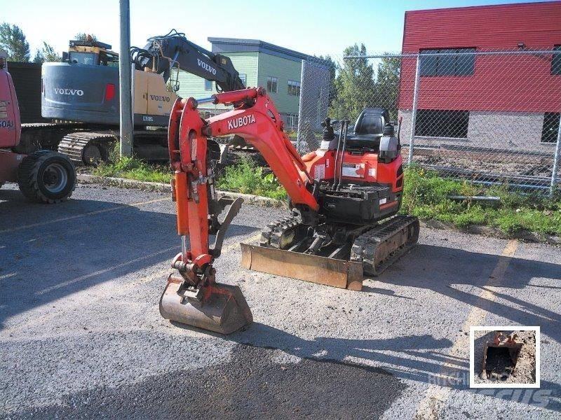 Kubota U 17 Mini bagri <7t