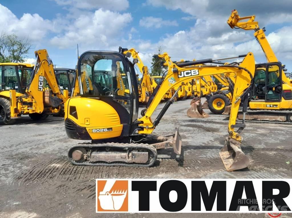 JCB 8026 CTS Mini bagri <7t
