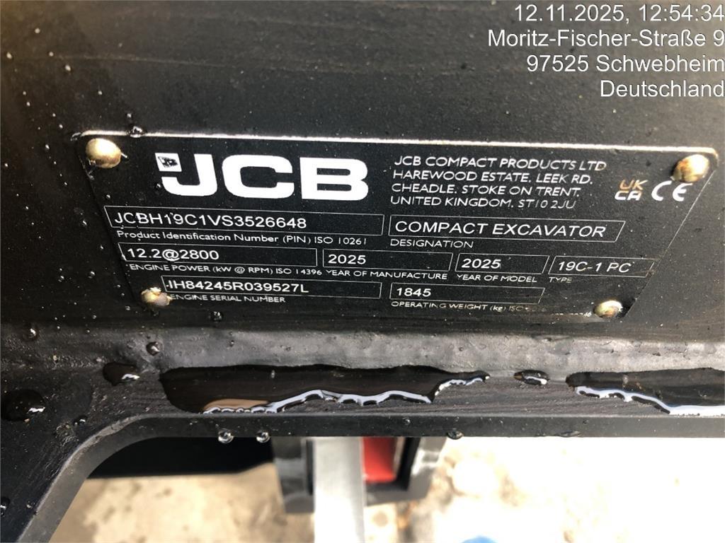 JCB 19C-1 Mini bagri <7t