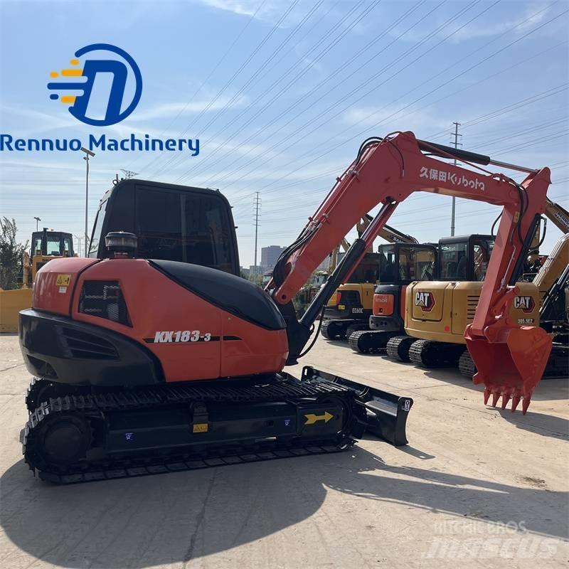 Kubota KX183 Mini bagri <7t
