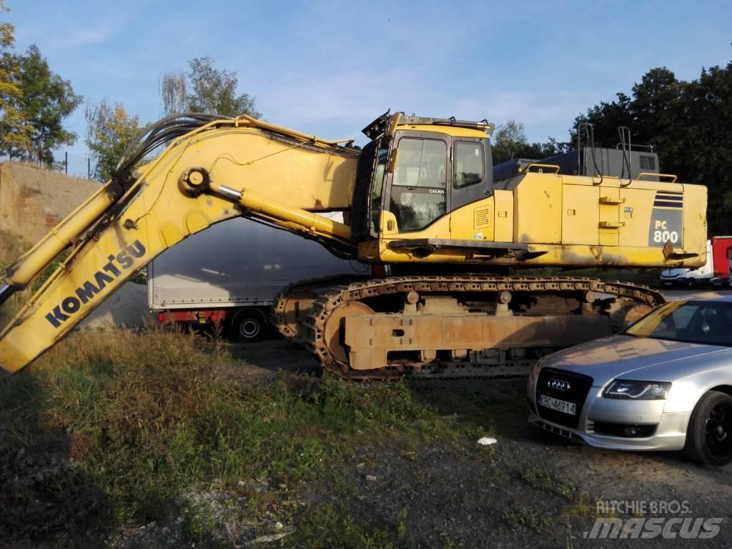 Komatsu PC800-8 Bagri goseničarji