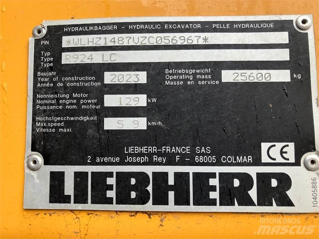 Liebherr R924 Bagri goseničarji