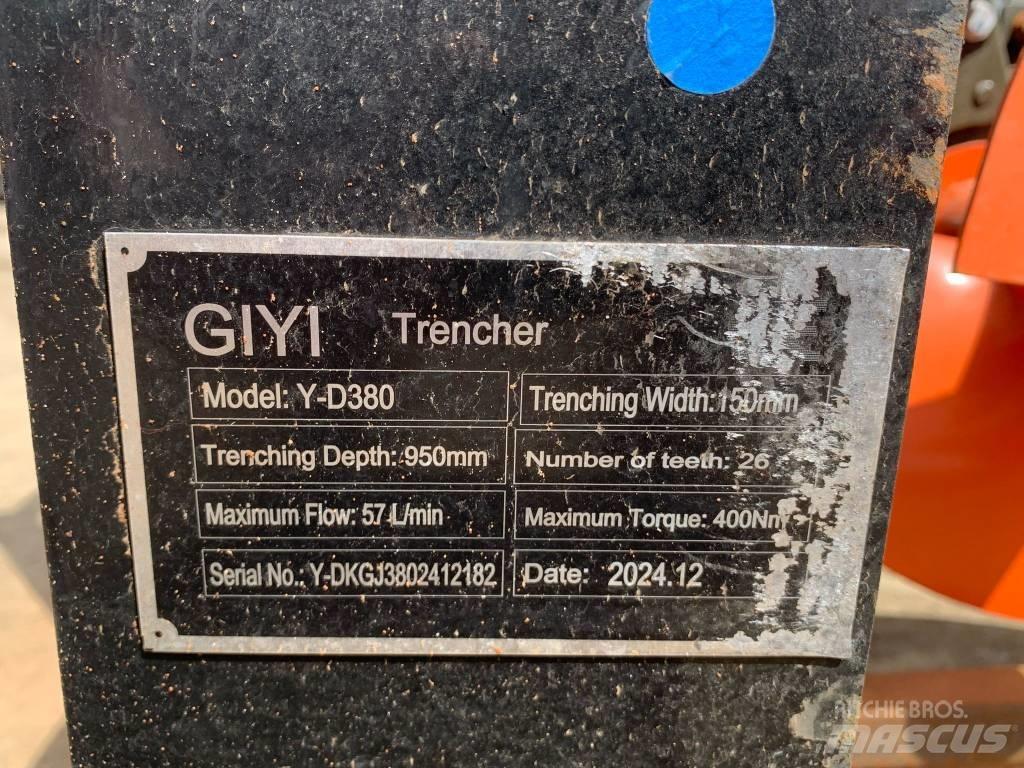  GIYI D380 TRENCHER Drugi deli