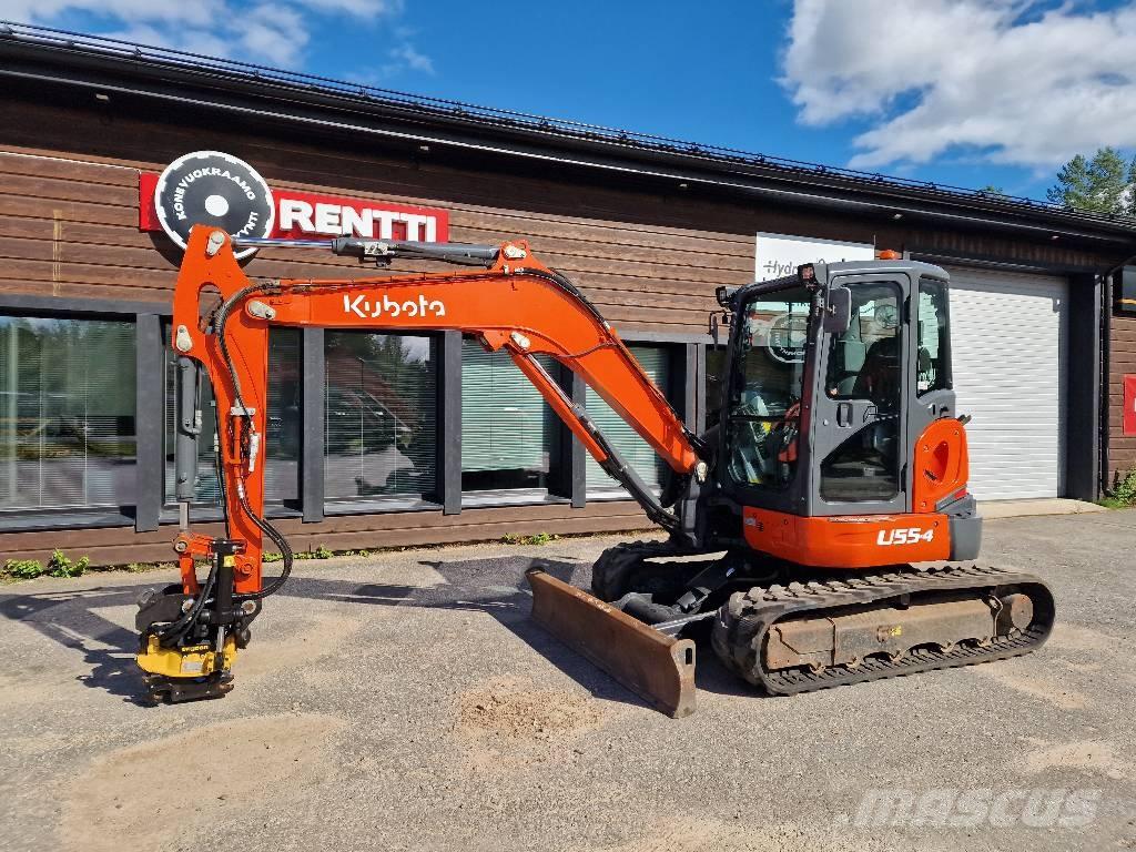 Kubota U 55-4 Mini bagri <7t