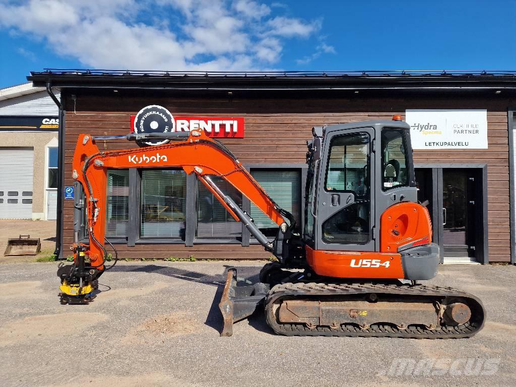 Kubota U 55-4 Mini bagri <7t