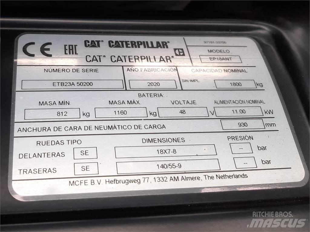 CAT EP18ANT Električni viličarji