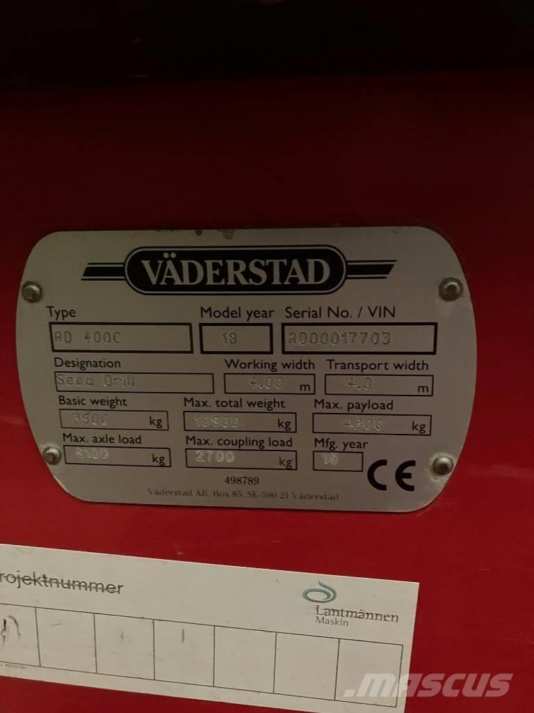 Väderstad Rapid400C Kombinirane sejalnice