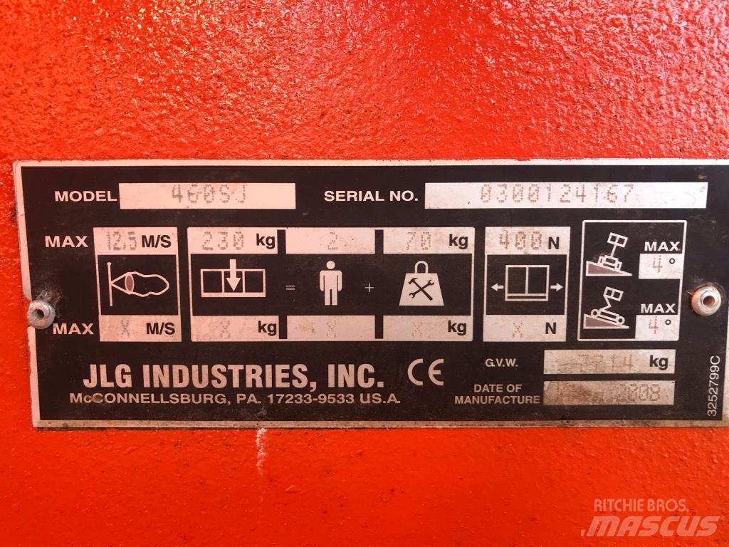 JLG 460 SJ Teleskopske dvižne ploščadi
