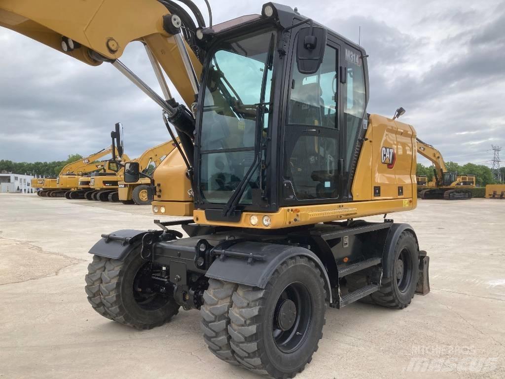 CAT M314 Bagri na kolesih