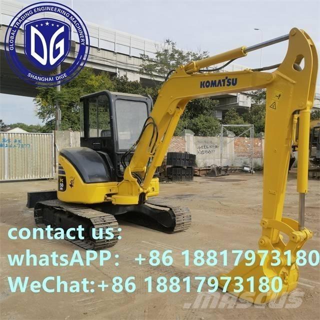 Komatsu PC 50 MR Mini bagri <7t