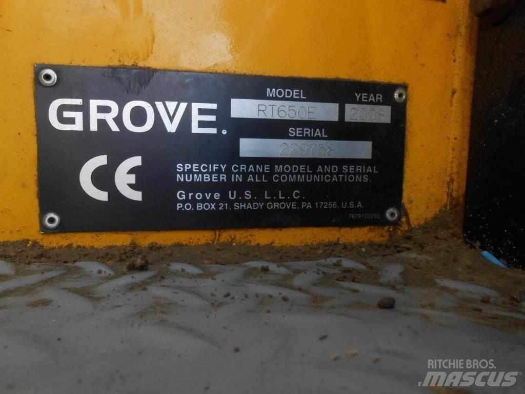 Grove RT 650 E Avtodvigala