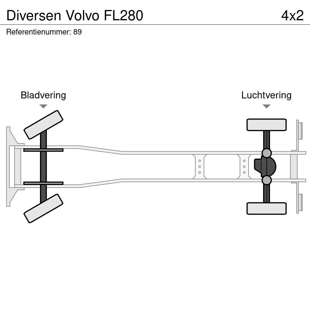 Volvo FL280 Tovornjaki-šasije