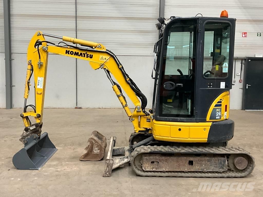 Komatsu PC 26 MR-3 Mini bagri <7t
