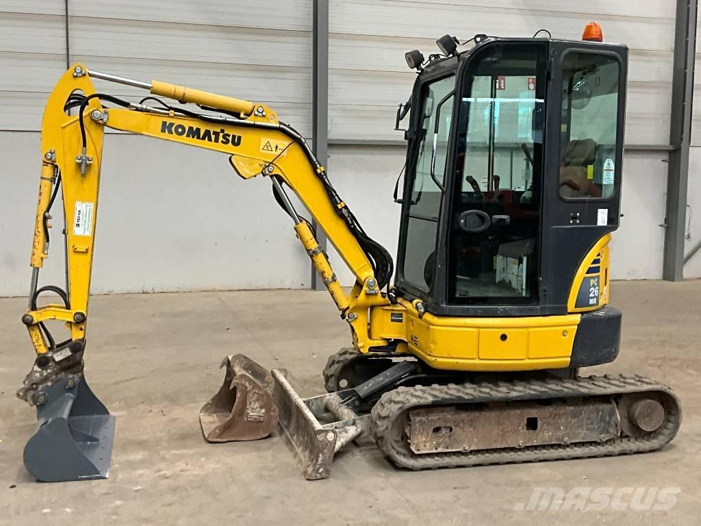 Komatsu PC 26 MR-3 Mini bagri <7t