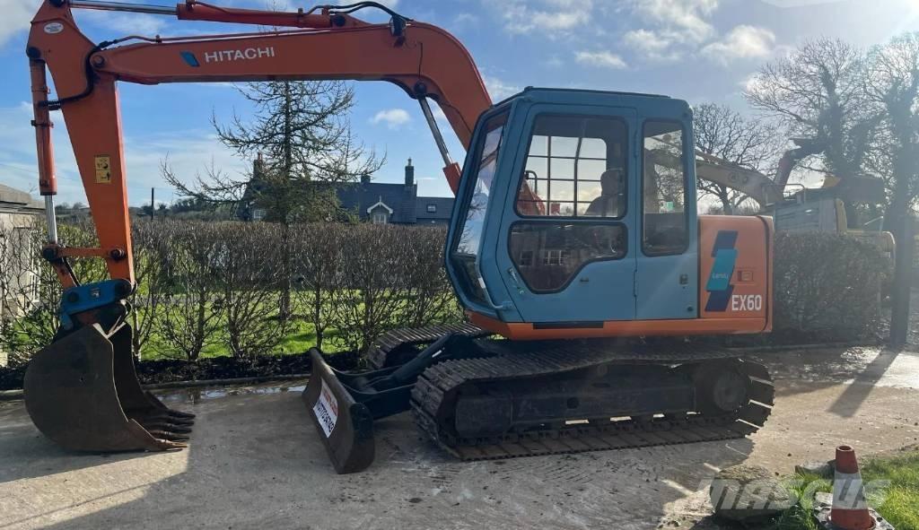 Hitachi EX 60-3 Midi bagri 7t – 12t