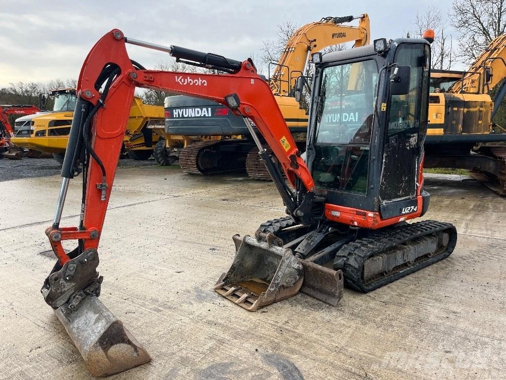 Kubota U 27-4 Mini bagri <7t
