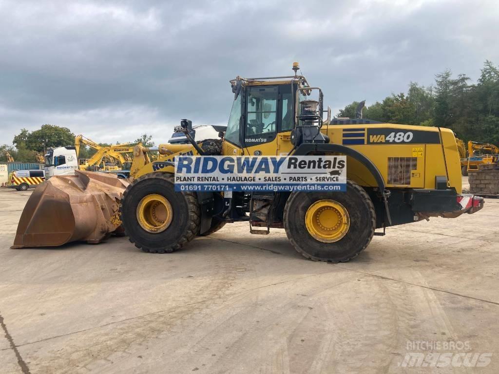 Komatsu wa480-8 Kolesni nakladalci