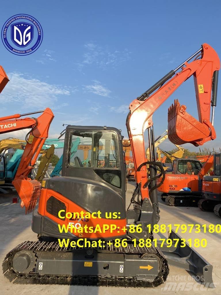 Hitachi ZX 50 U Mini bagri <7t