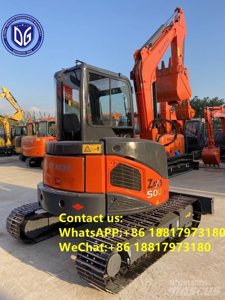 Hitachi ZX 50 U Mini bagri <7t
