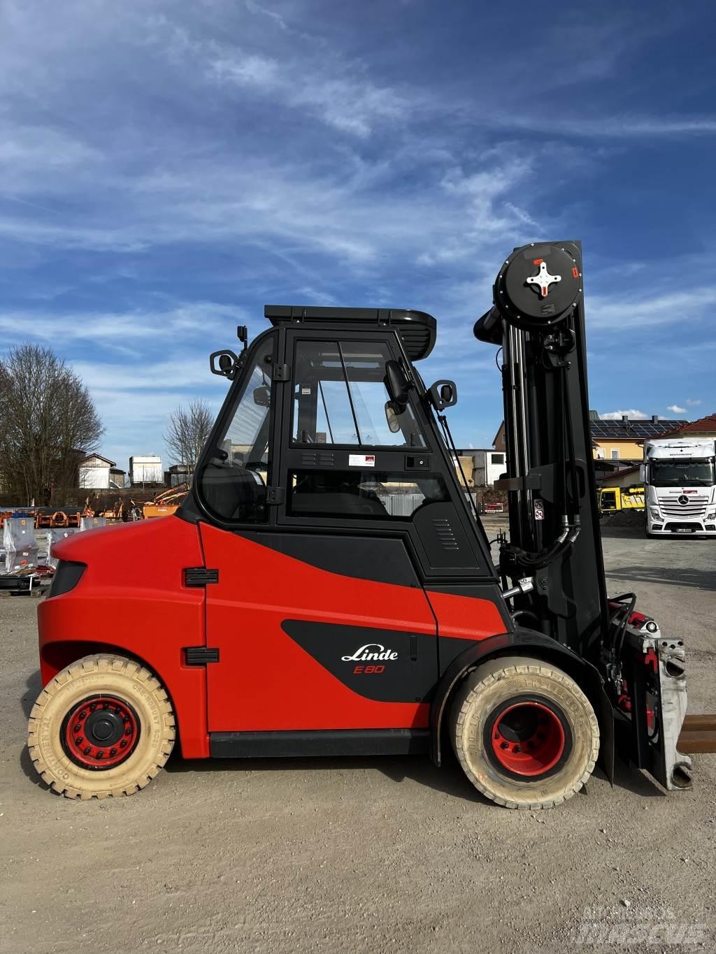 Linde E80/900 Električni viličarji