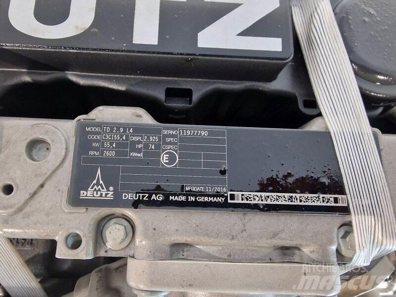Deutz TD 2.9 L4 Motorji
