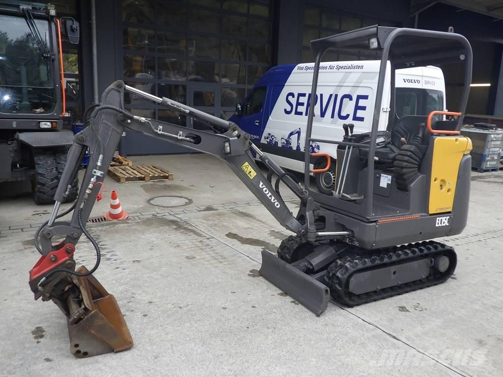 Volvo EC 15 C Mini bagri <7t